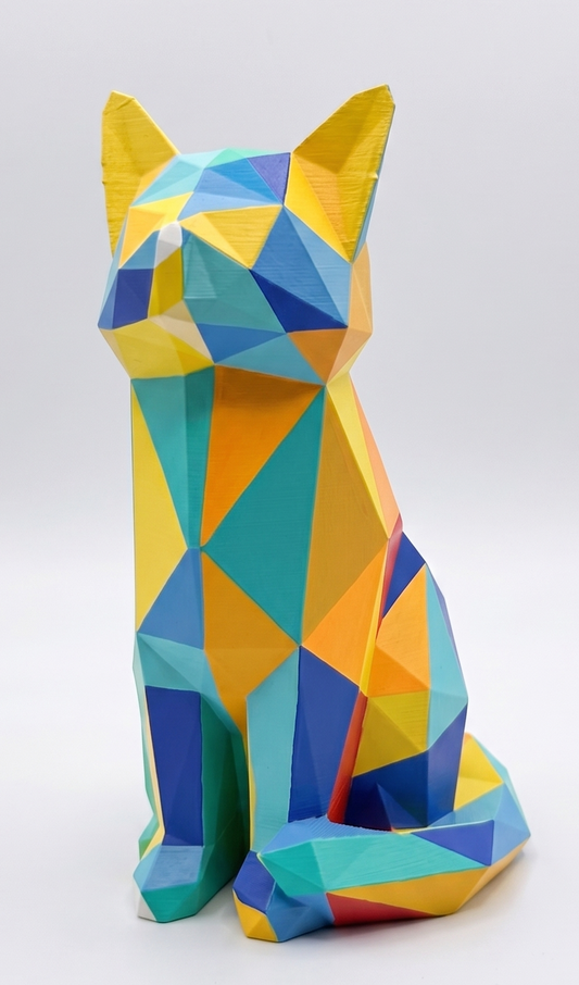 Large Cat — painted example, colour palette 1