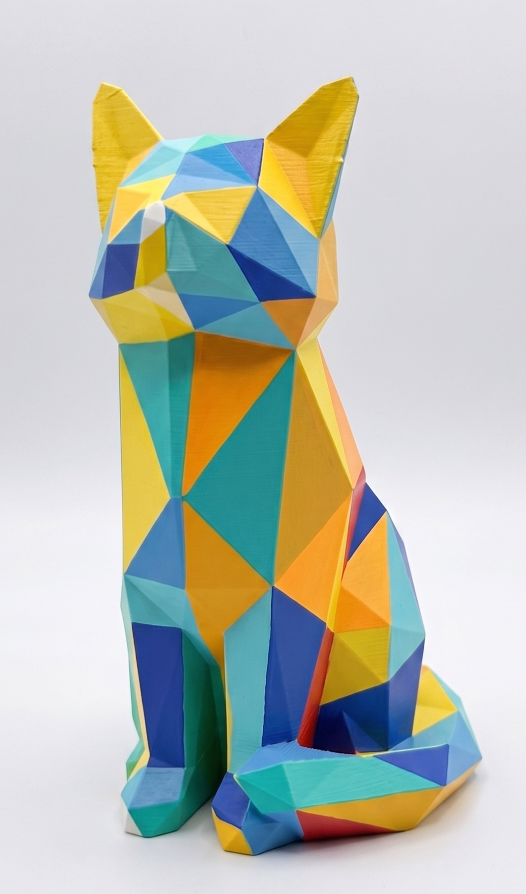 Large Cat — painted example, colour palette 1