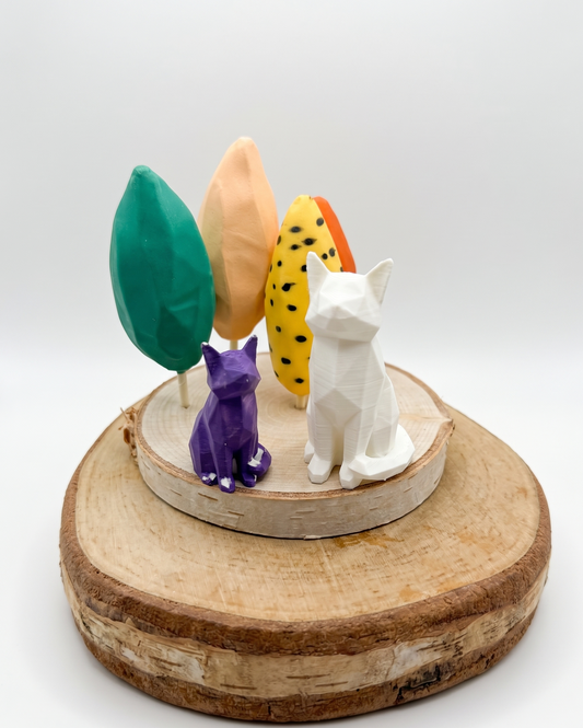 Hako Niwa Series — Forest with Cats
