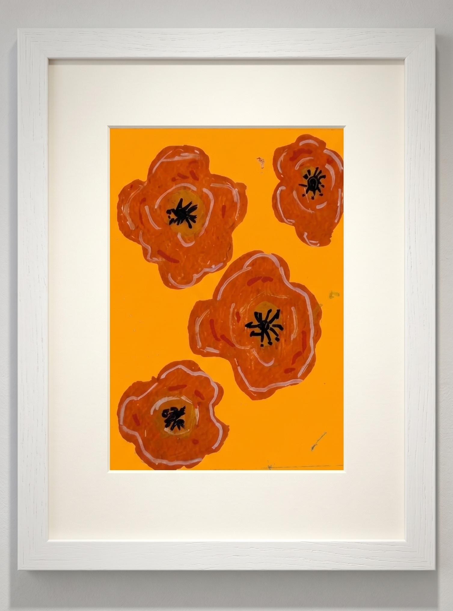 Four Poppies